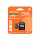 3. ADATA Speed Plus MicroSDXC 256 GB Class 3 UHS-I/U3 A2 V30