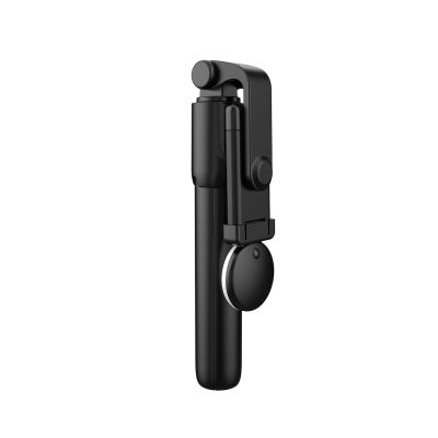 6. Selfie stick WR1YXS teleskopowy tripod 0.71m z okrągłą lampą - czarny