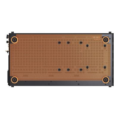 10. Obudowa komputerowa JONSPLUS MATX Handle Case Z20 - Black-Orange