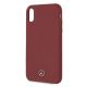 3. Etui Mercedes Silicone Line na iPhone Xr - czerwone