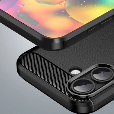 6. Etui Carbon Case na iPhone 17 - czarne
