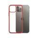 2. Etui PanzerGlass ClearCase na iPhone 12 Pro Max - przezroczysto-czerwone