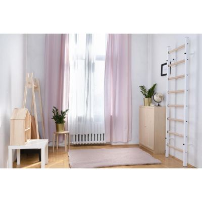 9. DRABINKA GIMNASTYCZNA DREWNIANO METALOWA NA 4 UCHWYTY BENCHK 200W