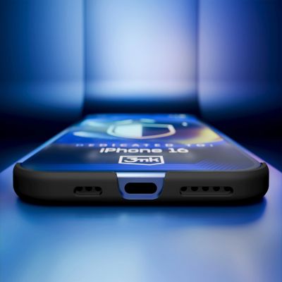 10. Etui 3mk Just20g Matt Case na Apple iPhone 16 - czarne matowe