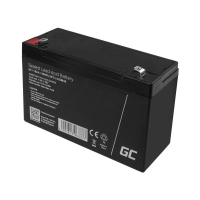 3. GREEN CELL AKUMULATOR ŻELOWY AGM40 6V 15AH