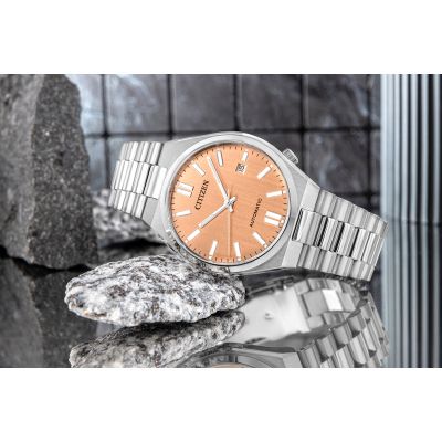 6. Zegarek Męski CITIZEN Tsuyosa Sapphire Mechanical NJ0159-86Z + BOX