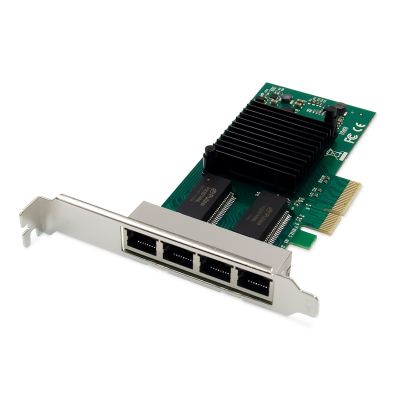 2. Digitus 4-portowa karta sieciowa Gigabit Ethernet, RJ45, PCI Express, Intel I350