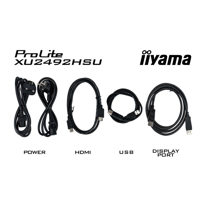 11. iiyama ProLite monitor komputerowy 60,5 cm (23.8") 1920 x 1080 px Full HD LED Czarny