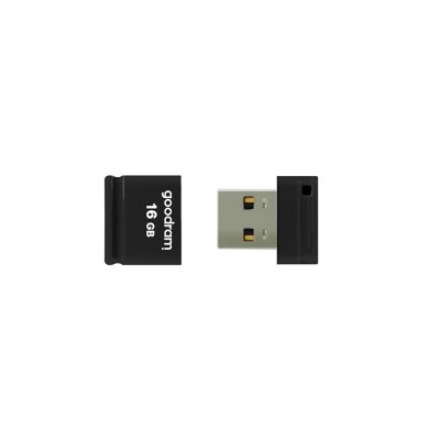 4. Pendrive GoodRam Piccolo UPI2-0160K0R11 (16GB; USB 2.0; kolor czarny)