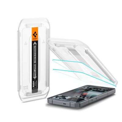 2. Szkło hartowane Spigen Glas.TR EZ Fit 2-pack na Nothing Phone 3 - przezroczyste