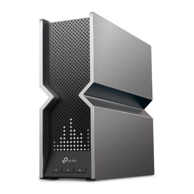 6. TP-Link Archer BE800 router bezprzewodowy Multi-Gigabit Ethernet Trójpasmowy (2,4 GHz / 5 GHz / 6 GHz) Czarny, Stal nierdzewna