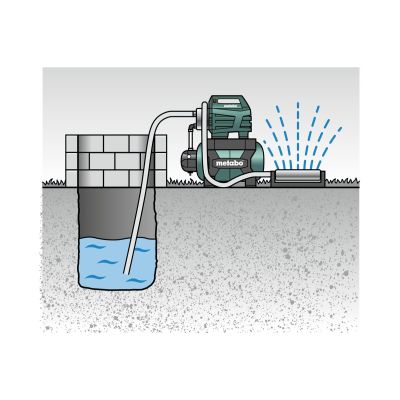 2. Hydrofor METABO HWW 6000/50 INOX 6000 litrów na godzinę 50 litrów