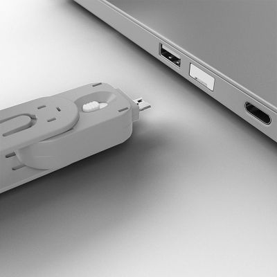 4. Lindy 40454 bloker portów Blokada portu + klucz USB Typu-A Biały Kopolimer akrylonitrylo-butadieno-styrenowy (ABS) 5 szt.