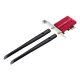 13. Karta sieciowa CUDY WE3000S AX5400 Wi-Fi 6 + BT 5.2 Intel AX210 Radiator PCIe