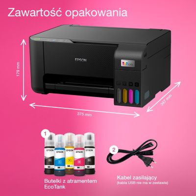 15. Urządzenie wielofunkcyjne Epson EcoTank L3230 Czarn