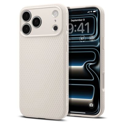 Etui Spigen Liquid Air na iPhone 17 Pro - tytanowe