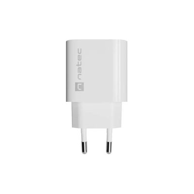 2. NATEC ŁADOWARKA SIECIOWA RIBERA 1X USB-C 20W BIAŁA