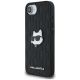 2. Etui Karl Lagerfeld Monogram Choupette Head Pin na iPhone 16e - czarne