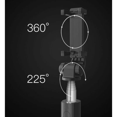 10. Selfie stick Tech-Protect L01S Bluetooth z tripodem do 70cm - czarny