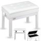 V-TONE PB2 WH ława do pianina keyboardu biała tapi