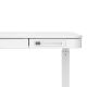 25. Activejet Biurko z elektryczną regulacją wysokości ET119W-C  w kolorze białym. Wymiar blatu 140 x 70 cm.