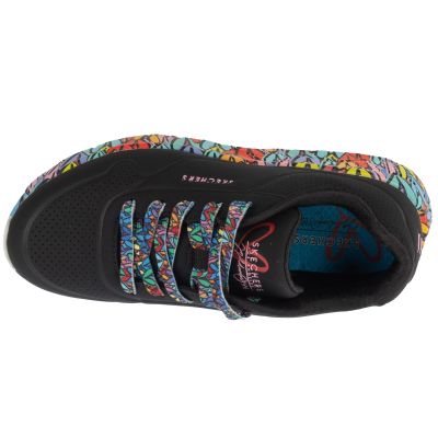 3. Skechers Uno Lite - Subtle Love 314088L-BKMT Czarne 31