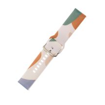 Pasek Strap Moro do Samsung Galaxy Watch 40 / 41 / 42 / 43 / 44 mm silikonowa bransoletka opaska do zegarka - wzór 11