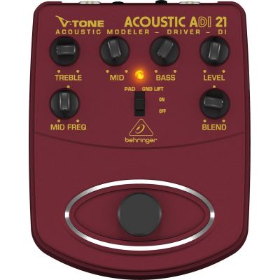 4. Behringer ADI21 przedwzmacniacz gitarowy