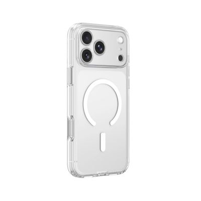 3. Etui AMAZINGTHING Minimal Mag Lens Case na iPhone 18 Pro Max z osłoną aparatu i mocowaniem na smycz kompatybilne z MagSafe - przezroczyste