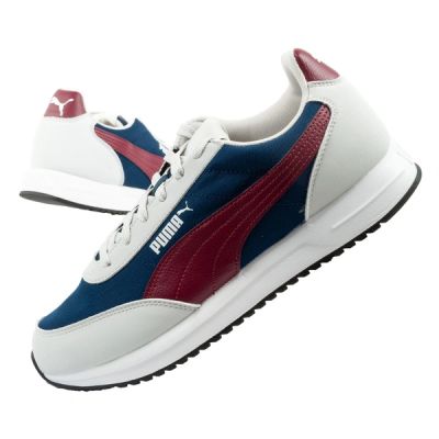 Puma buty sportowe sneakersy męskie R78 Lightwind komfortowe modne szare granatowe