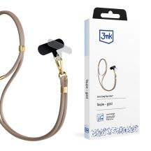 Smycz do smartfona 3mk EasyClip Elite - beżowa