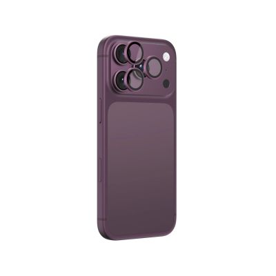3. Szkło szafirowe na obiektyw aparatu AMAZINGTHING Titan Vision Lens Sapphire na iPhone 18 Pro / 18 Pro Max - fioletowe