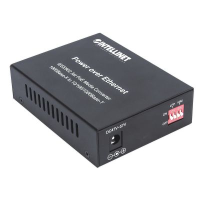 9. Intellinet 508216 konwerter sieciowy 1000 Mbit/s Czarny