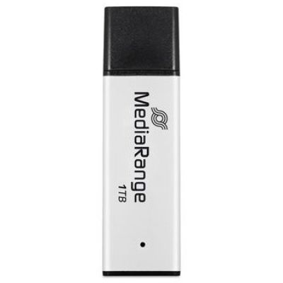 MediaRange MR1905-1 pamięć USB 1 TB USB Typu-A 3.2 Gen 1 (3.1 Gen 1) Czarny, Srebrny