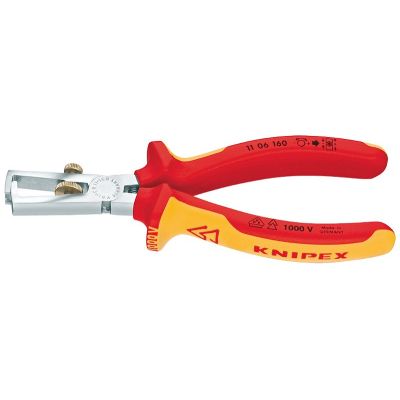 Knipex 11 06 160 narzędzie do zdejmowania izolacji Pomarańczowy, Czerwony