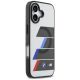 4. Etui BMW M IML Metal Buttons Tricolor Lines MagSafe na iPhone 17 - szare