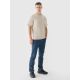 5. T-shirt oversize z nadrukiem męski 4F 4FRSS24TTSHM2535-83S