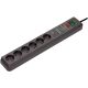 Brennenstuhl Secure-Tec Surge Protection 15.000 A Czarny 6 x gniazdo sieciowe 3 m