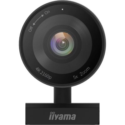 2. Kamera IIYAMA UC-CAM10PRO-1 4K UHD 120degree FOV 8MP STARVIS sensor 5x Zoom 2D/3D Noise cancelling Auto Framing