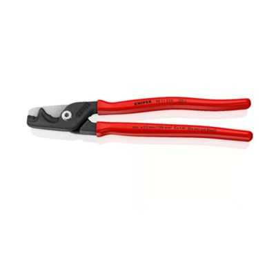 Nożyce do kabli KNIPEX StepCut® XL (95 11 225) ze stopniowanymi krawędziami tnącymi