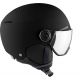 3. Kask narciarski ALPINA ARBER VISOR Q LITE BLACK 54-58 (WYPRZEDAŻ)
