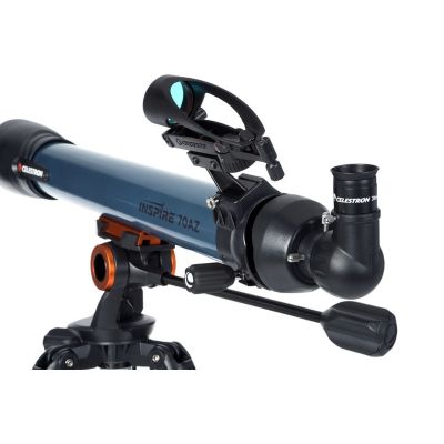11. Celestron Inspire 70AZ Luneta 35x Czarny, Niebieski