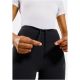 4. Spodenki tech. damskie ODLO Tights short ESSENTIAL SPRINTER czarne