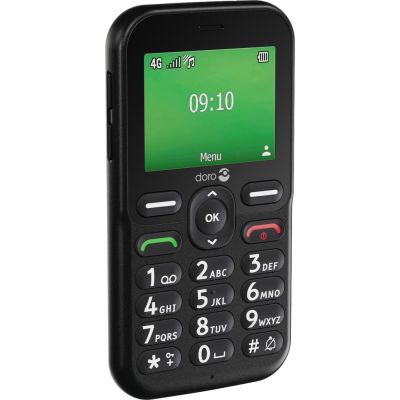 4. Doro Leva E10 6,1 cm (2.4") 118,9 g Czarny Telefon dla seniora