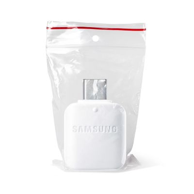 3. Adapter OTG Samsung EE-UN930 USB-A do USB-C (Bulk - opakowanie zastępcze) - biały