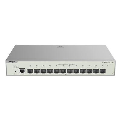 4. Ruijie Networks RG-NBS5500-12XS łącza sieciowe Zarządzany L3 Szary