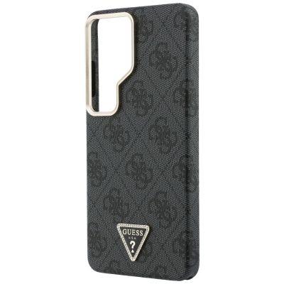6. Etui Guess 4G Triangle Logo MagSafe na Samsung Galaxy S26 Ultra - czarne