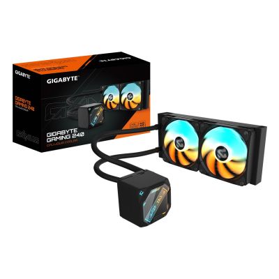 2. GIGABYTE GAMING 240 Procesor Chłodnica cieczy all-in-one 12 cm Czarny