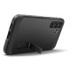 8. Etui Spigen Tough Armor Mag MagSafe na Samsung Galaxy S25 FE - czarno-żółte