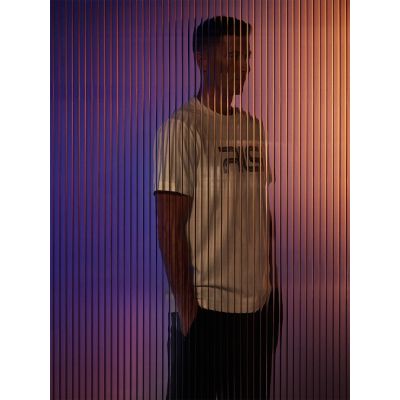 4. T-shirt regular z nadrukiem męski 4F | Robert Lewandowski RL9KSS26TTSHM3938-11S